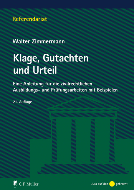 Klage, Gutachten und Urteil main product photo