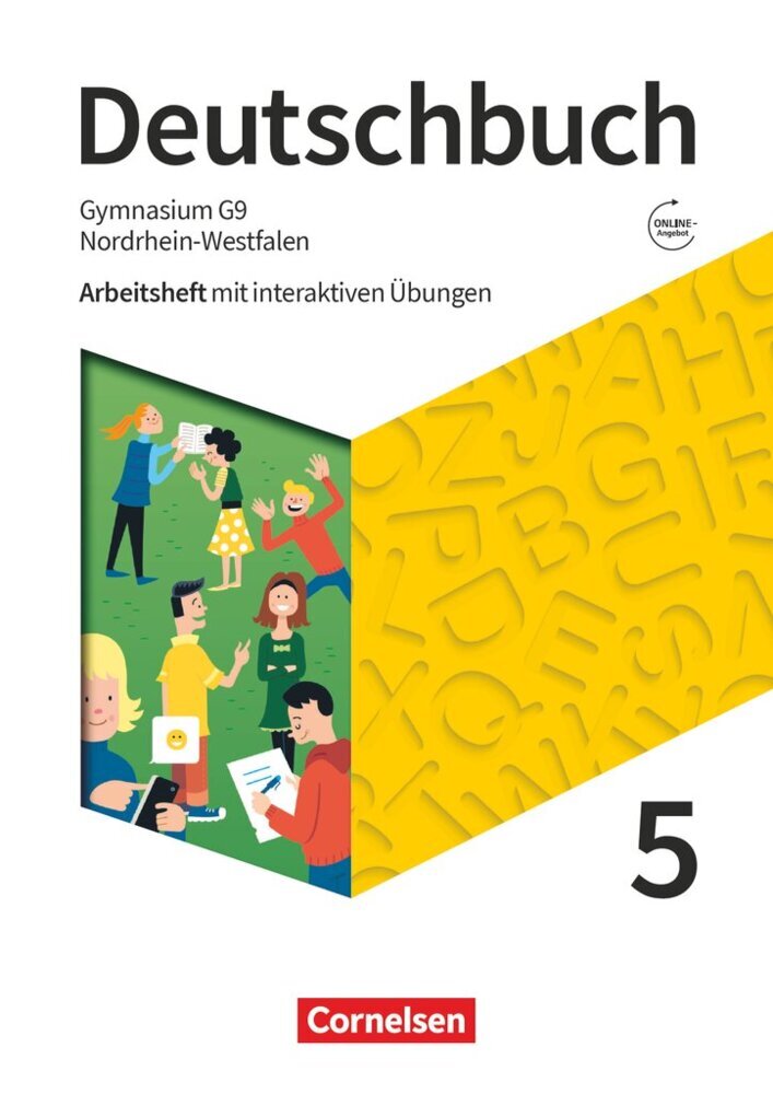 Deutschbuch Gymnasium - Nordrhein-Westfalen - Neue Ausgabe - 5. Schuljahr main product photo