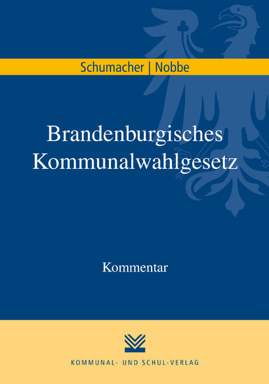 Brandenburgisches Kommunalwahlgesetz main product photo