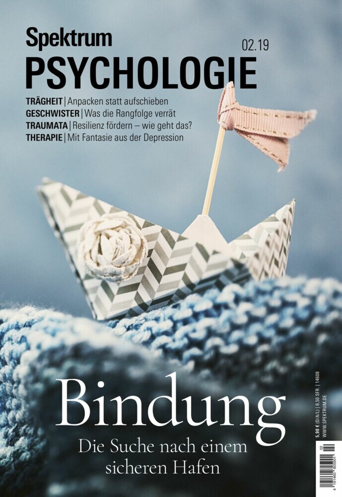 Spektrum Psychologie 2/2019 Bindungen main product photo