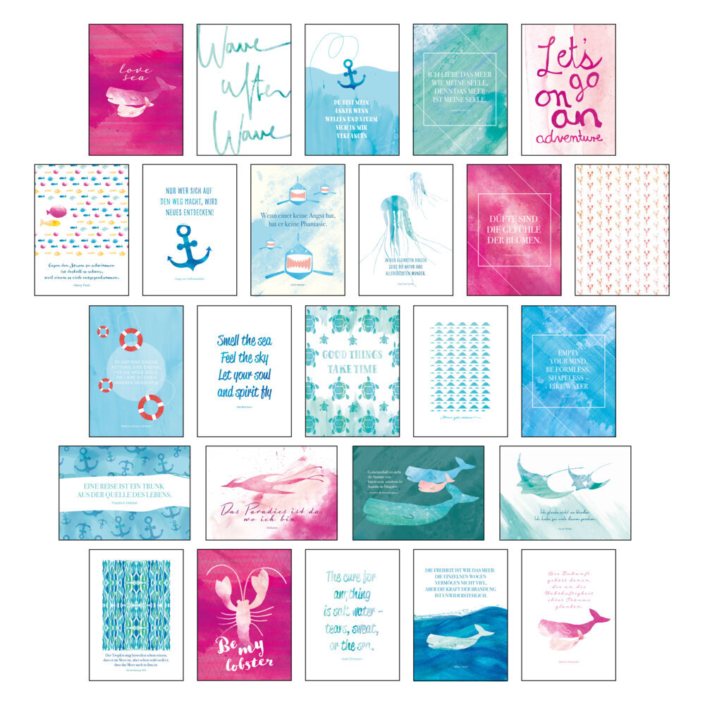 Sand & Sea, Postkartenset main product photo