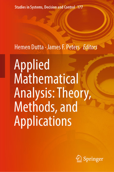 Applied Mathematical Analysis: Theory, Methods, and Applications main product photo