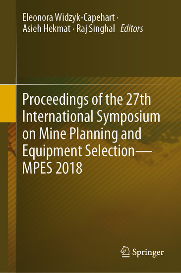 Proceedings of the 27th International Symposium on Mine Planning and Equipment Selection - MPES 2018 main product photo
