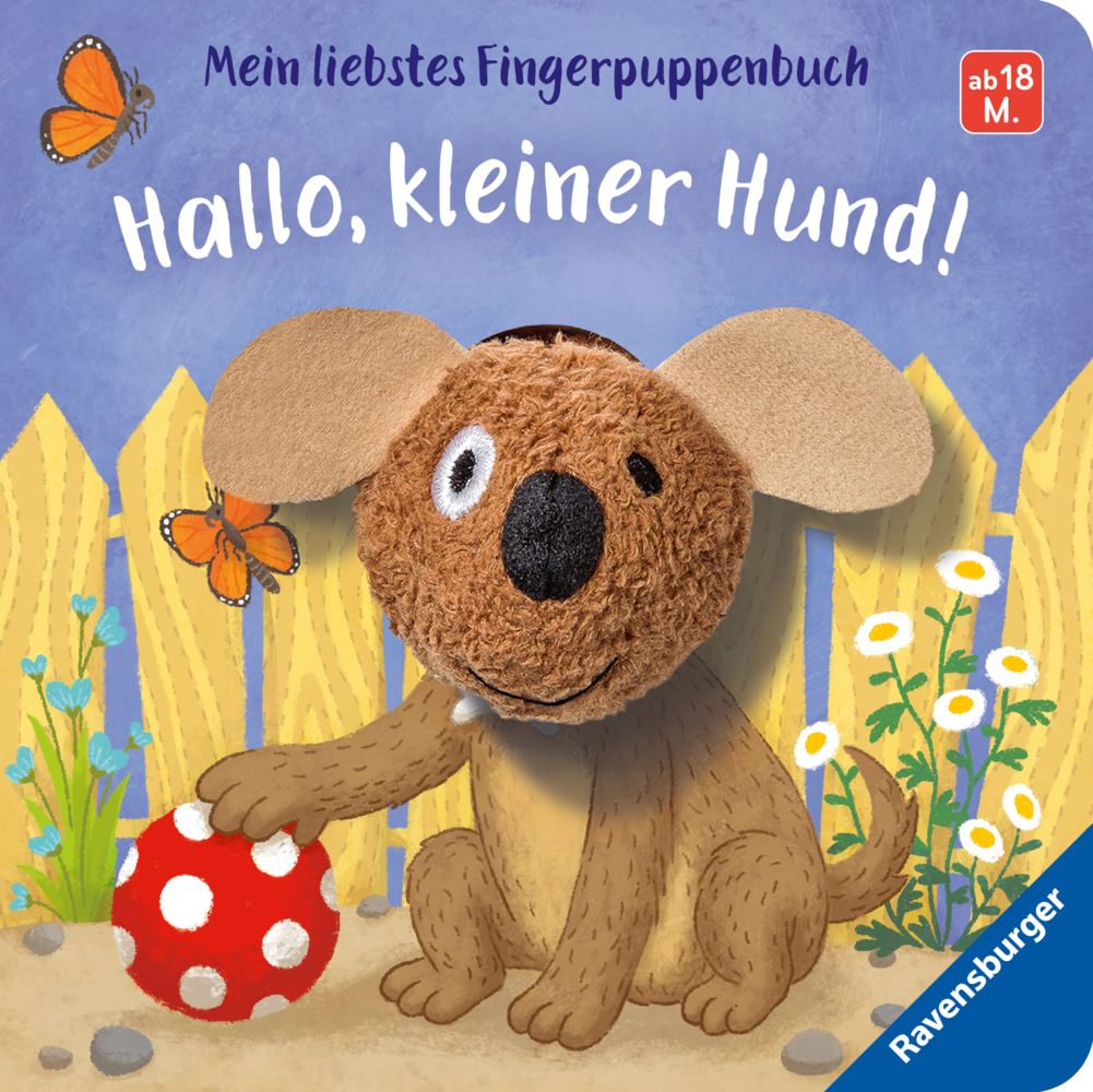 Mein liebstes Fingerpuppenbuch: Hallo, kleiner Hund!; . main product photo