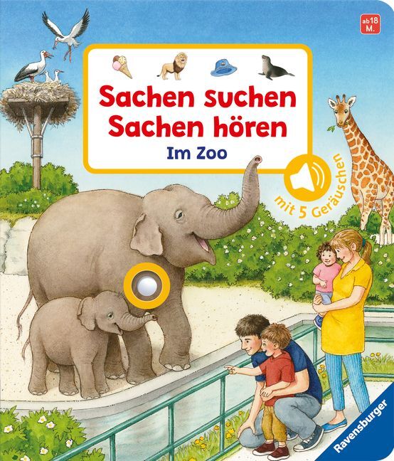 Sachen suchen, Sachen hören: Im Zoo main product photo