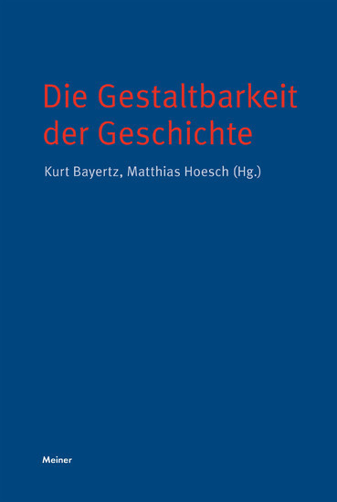 Die Gestaltbarkeit der Geschichte main product photo