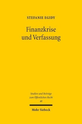 Finanzkrise und Verfassung