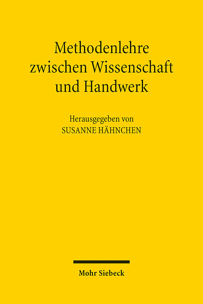 Methodenlehre zwischen Wissenschaft und Handwerk main product photo