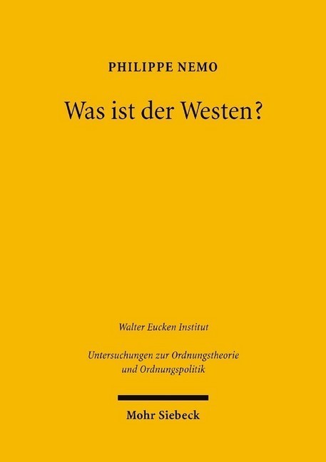 Was ist der Westen? main product photo