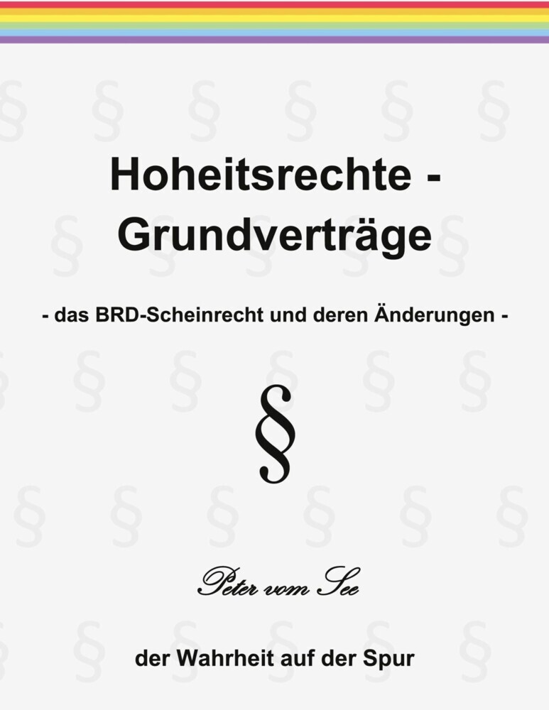 Hoheitsrechte - Grundverträge main product photo
