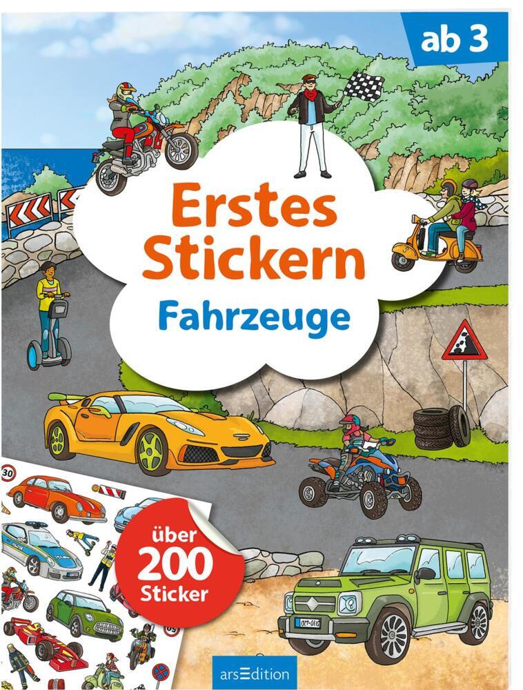 Erstes Stickern - Fahrzeuge main product photo