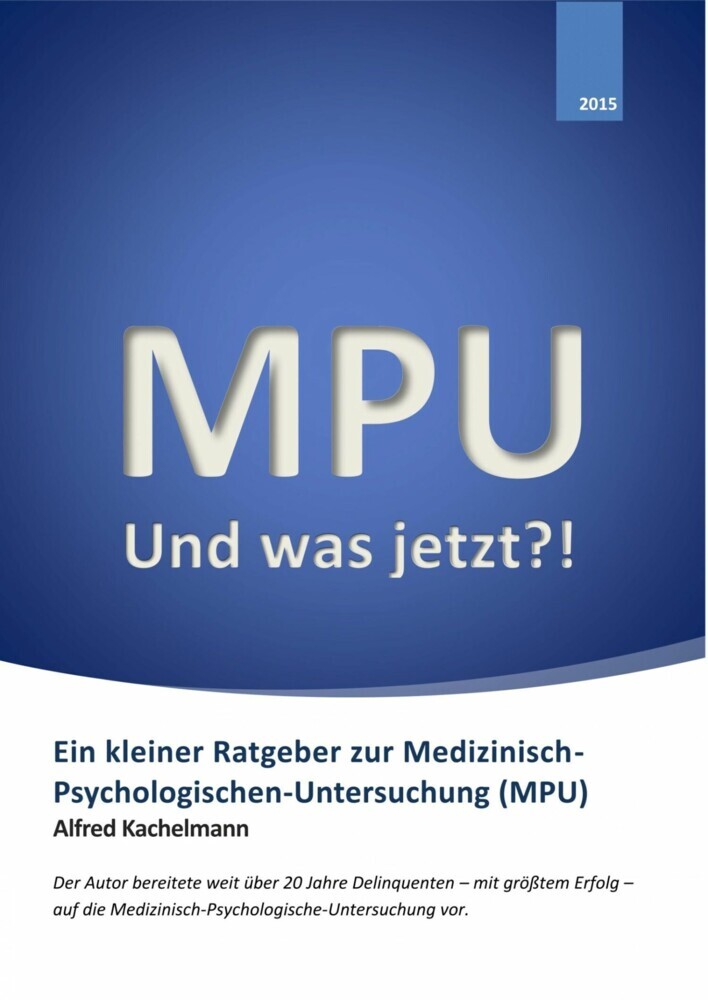 MPU - Und was jetzt?! main product photo