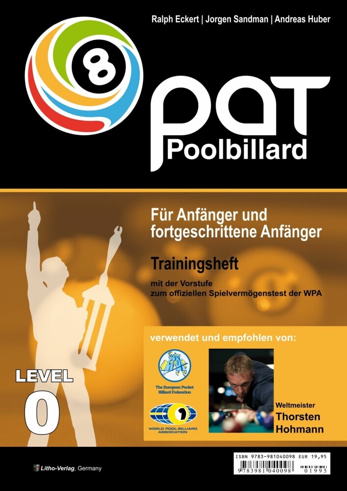 PAT Pool Billard Trainingsheft Start main product photo