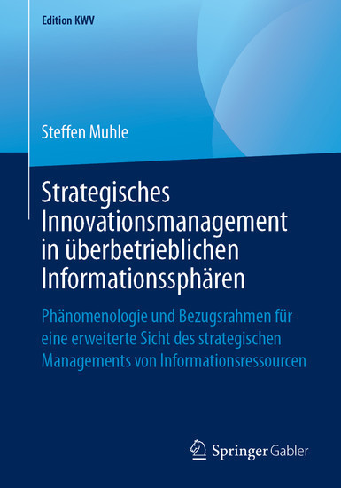 Strategisches Innovationsmanagement in überbetrieblichen Informationssphären main product photo