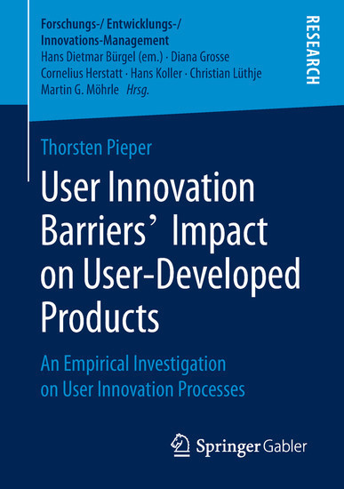 User Innovation Barriers' Impact on User-Developed Products main product photo