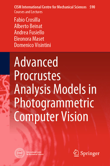 Advanced Procrustes Analysis Models in Photogrammetric Computer Vision main product photo