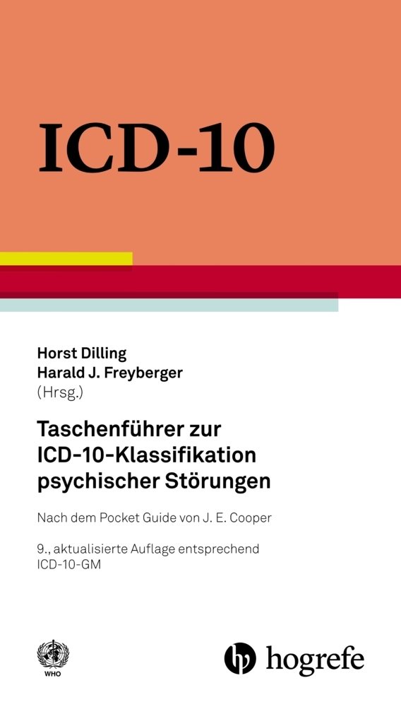 Taschenführer zur ICD-10-Klassifikation psychischer Störungen main product photo
