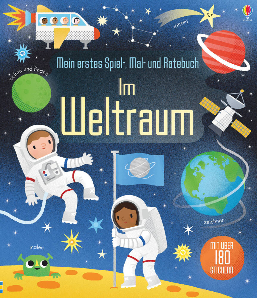 Mein erstes Spiel-, Mal- und Ratebuch - Im Weltraum main product photo