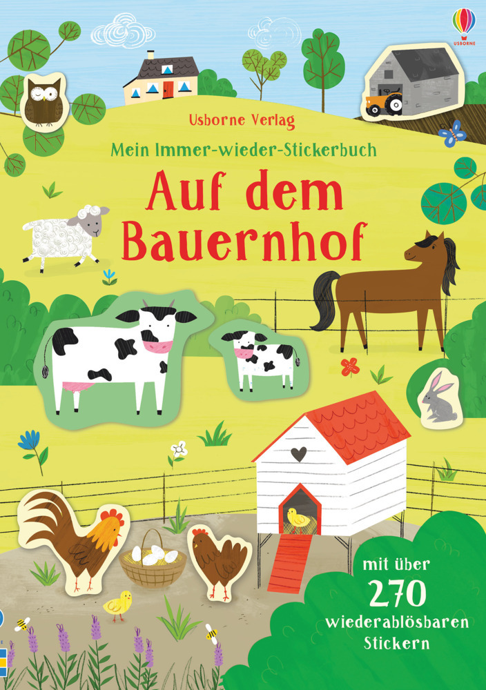 Mein Immer-wieder-Stickerbuch: Auf dem Bauernhof main product photo