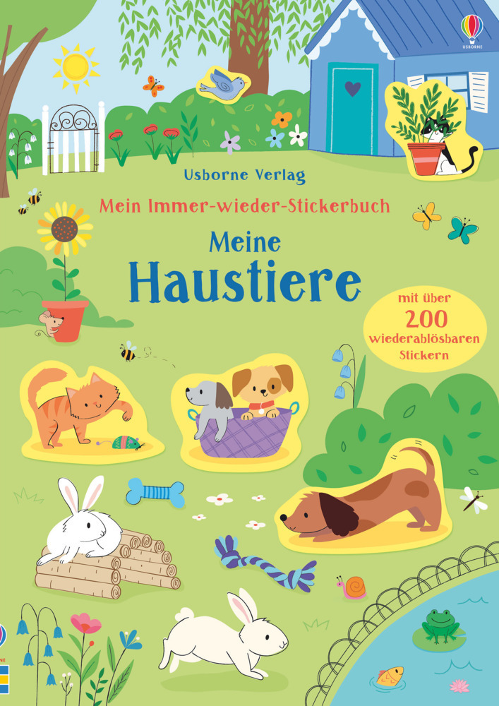 Mein Immer-wieder-Stickerbuch: Meine Haustiere main product photo