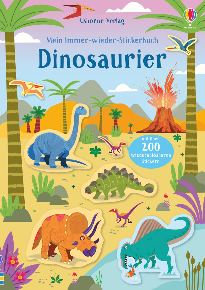 Mein Immer-wieder-Stickerbuch: Dinosaurier main product photo
