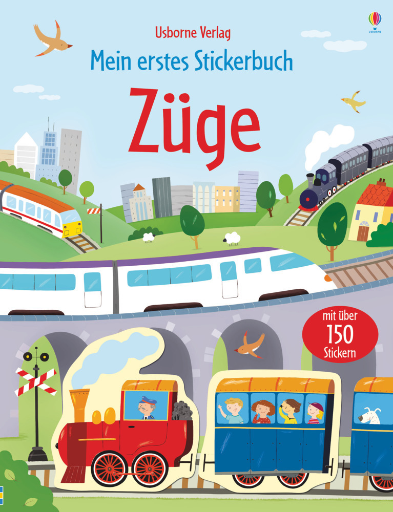 Mein erstes Stickerbuch: Züge main product photo