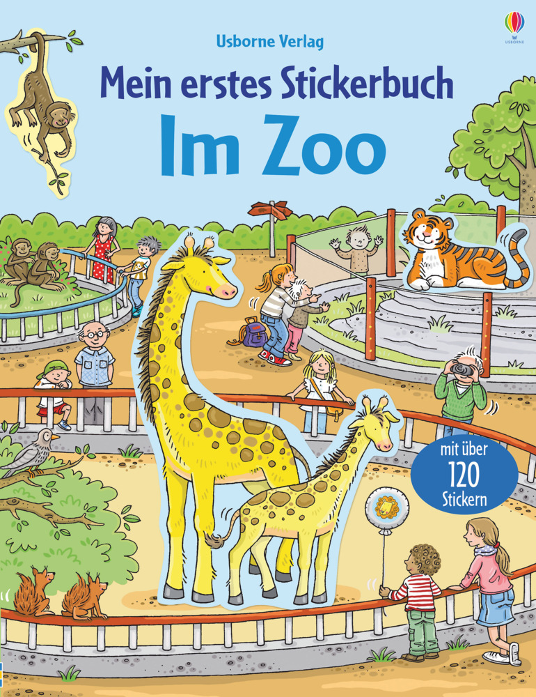 Mein erstes Stickerbuch: Im Zoo main product photo