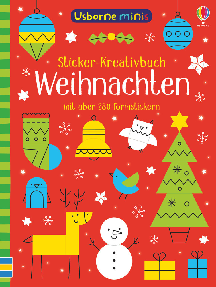 Usborne Minis - Sticker-Kreativbuch: Weihnachten main product photo