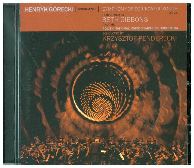 Symphony No. 3 'Symphony of Sorrowful Songs' op.36, 1 Audio-CD main product photo