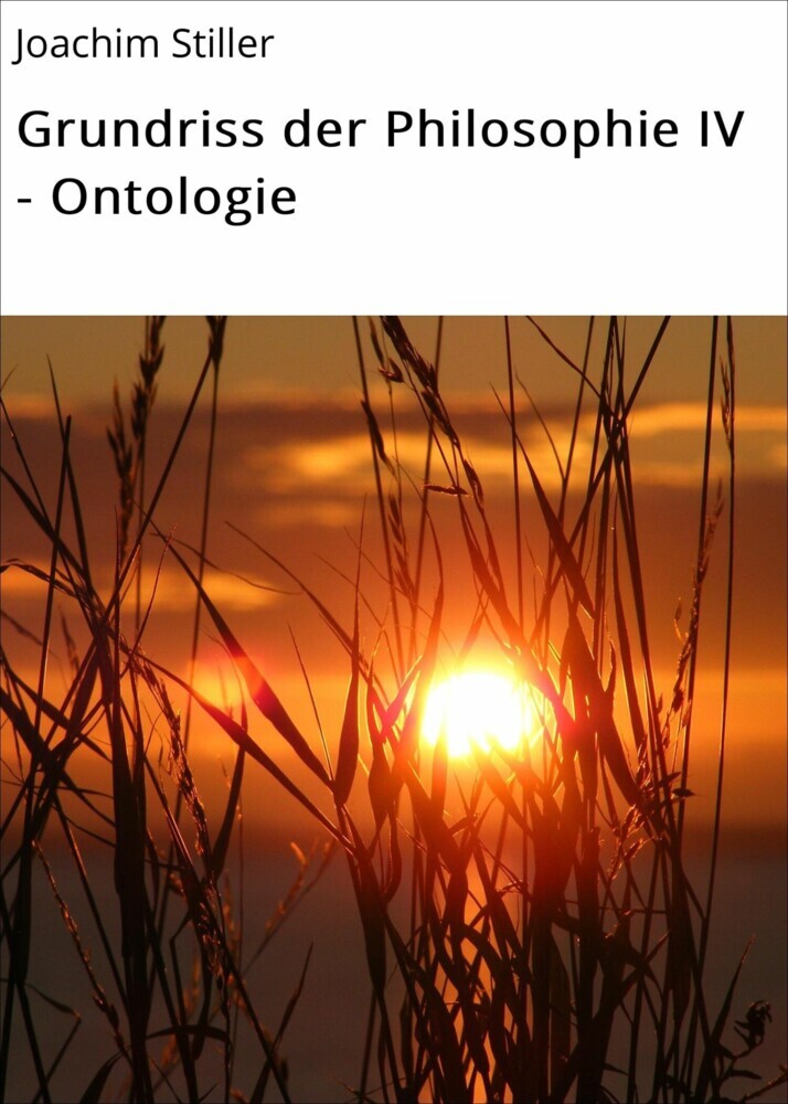Grundriss der Philosophie IV - Ontologie main product photo