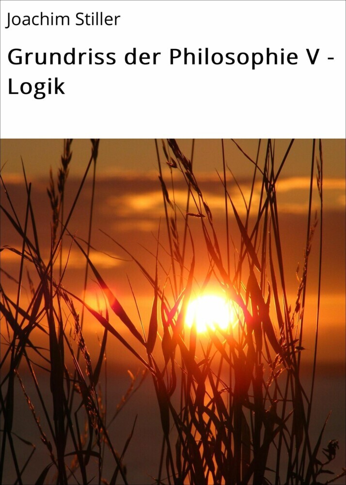Grundriss der Philosophie V - Logik main product photo