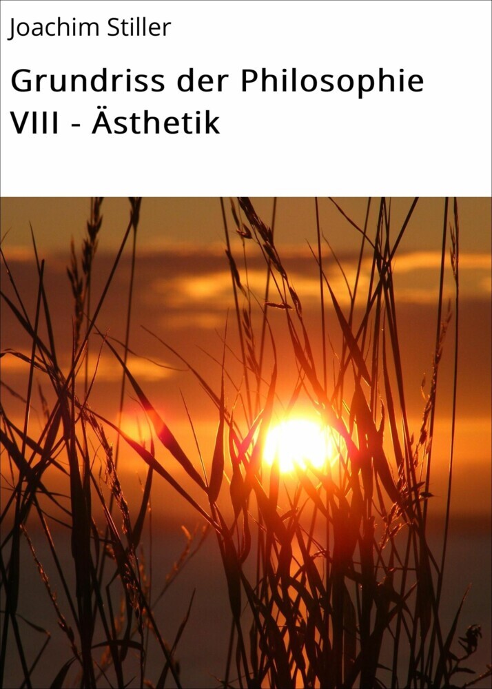 Grundriss der Philosophie VIII - Ästhetik main product photo