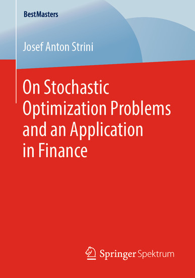 On Stochastic Optimization Problems and an Application in Finance main product photo
