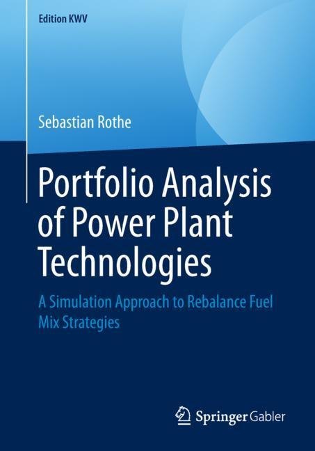 Portfolio Analysis of Power Plant Technologies main product photo