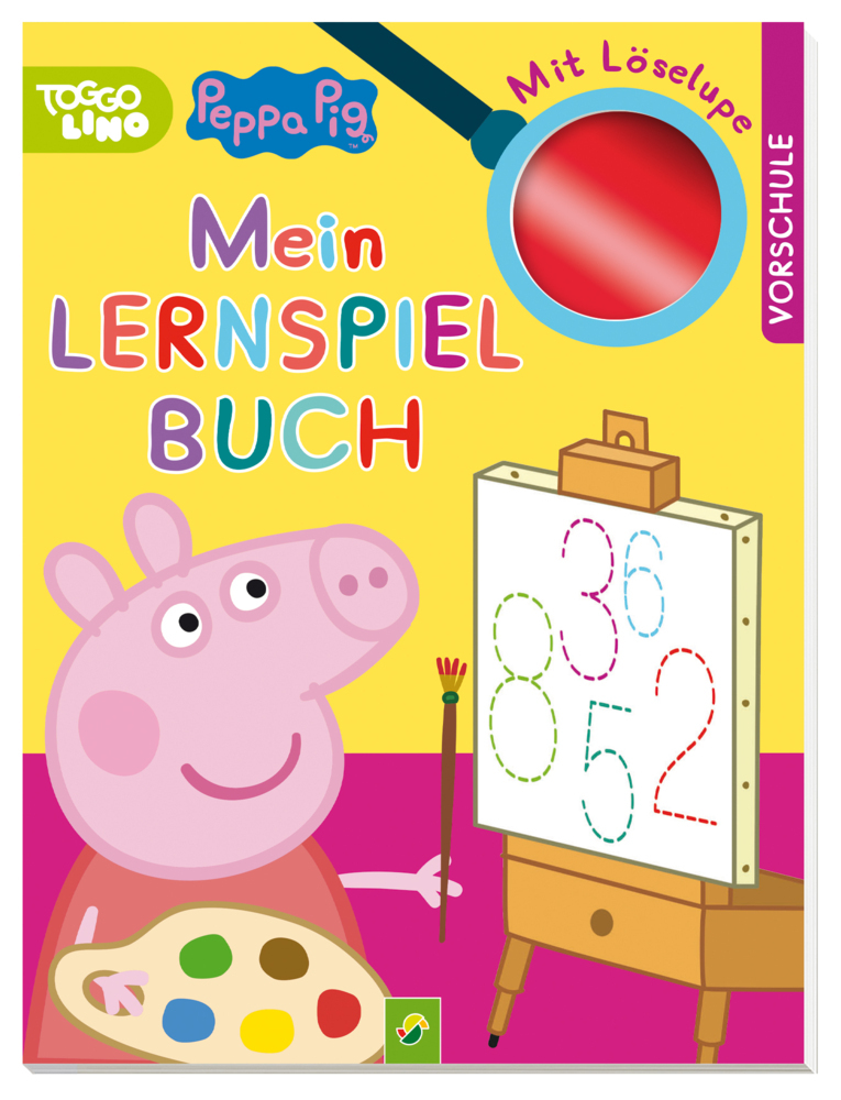 Peppa Pig Mein Lernspielbuch mit Löselupe. Mit wutzig viel Spaß durch die Vorschulzeit main product photo