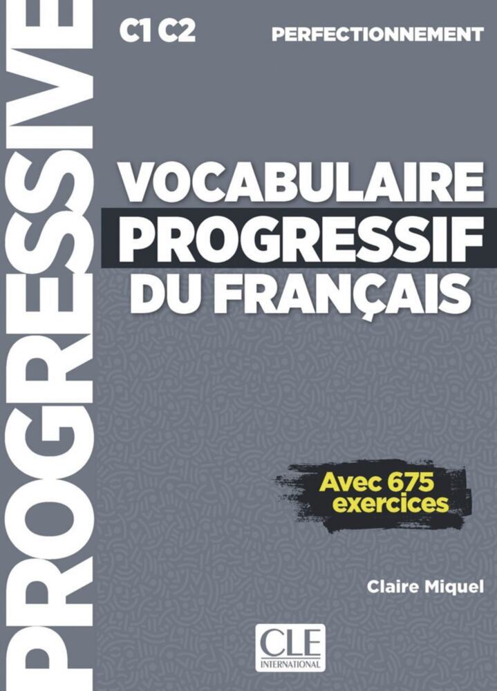 Vocabulaire progressif du français, Niveau perfectionnement. Schülerbuch + mp3-CD + Online main product photo