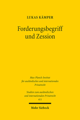 Forderungsbegriff und Zession