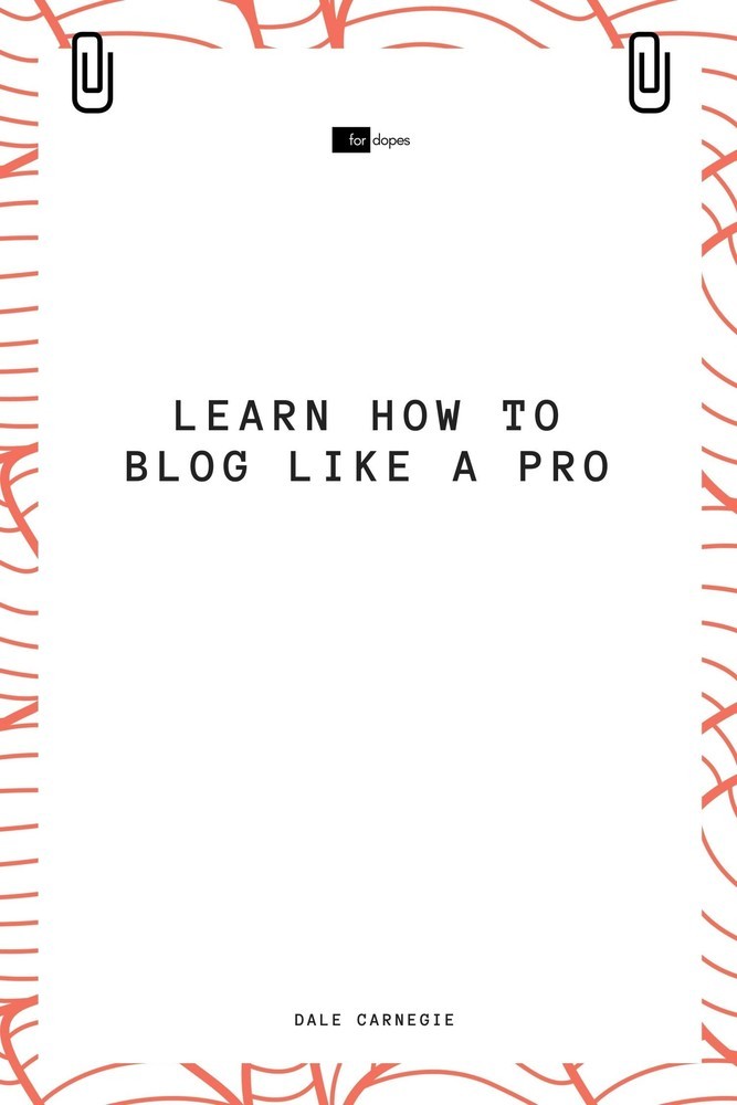 Learn How to Blog Like a Pro main product photo