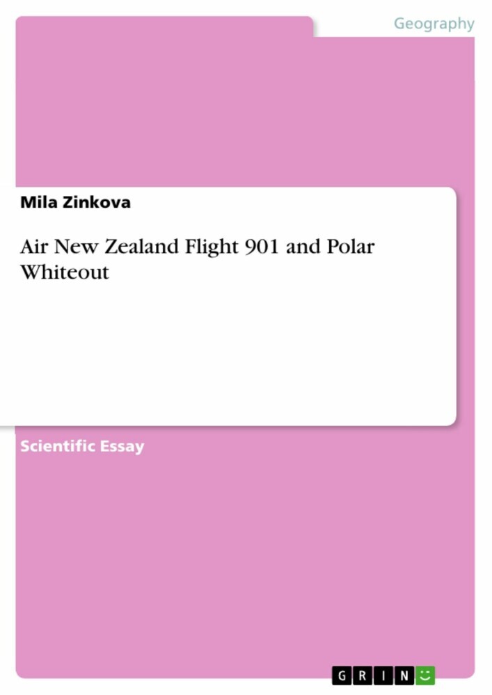 Air New Zealand Flight 901 and Polar Whiteout main product photo