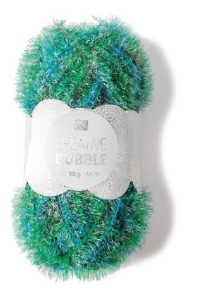 Creative Bubble Print Grün Mix