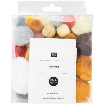 Pompons Natur
