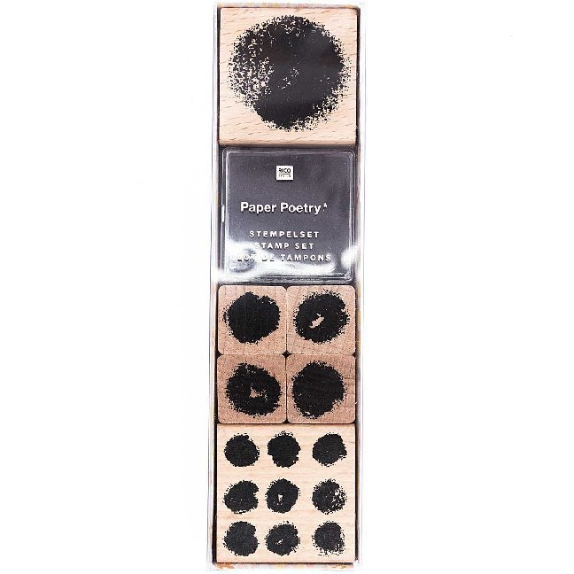 Stempelset, Crafted Nature, Punkte Fsc 100% main product photo