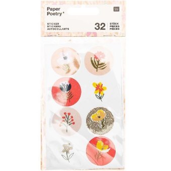 Sticker, Crafted Nature, Rosa Fsc Mix