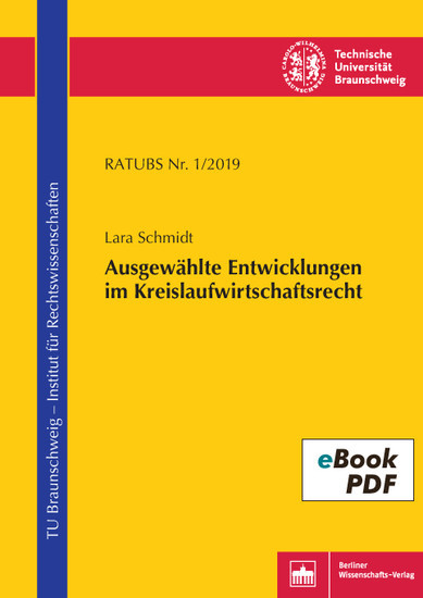 Ausgewählte Entwicklungen im Kreislaufwirtschaftsrecht main product photo
