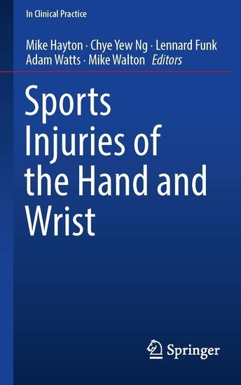 Sports Injuries of the Hand and Wrist main product photo
