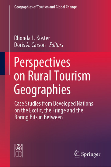 Perspectives on Rural Tourism Geographies main product photo
