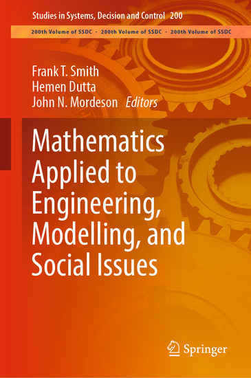 Mathematics Applied to Engineering, Modelling, and Social Issues main product photo