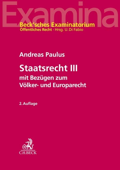 Staatsrecht III main product photo