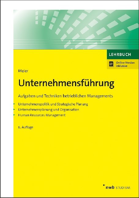 Unternehmensführung main product photo