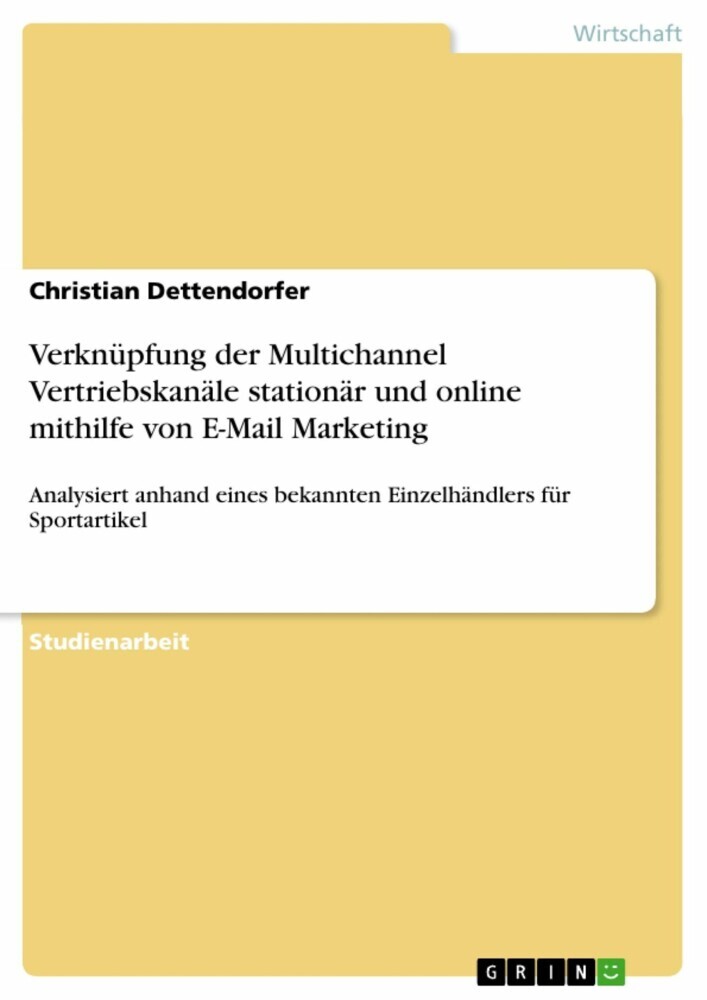 Verknüpfung der Multichannel Vertriebskanäle stationär und online mithilfe von E-Mail Marketing main product photo